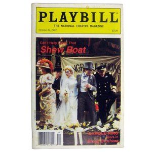 Showboat Playbill October 1994 Carole King Blood Brothers Magazine Phantom Photo